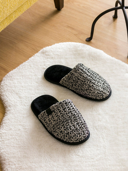 Closed Front Men's House Slippers