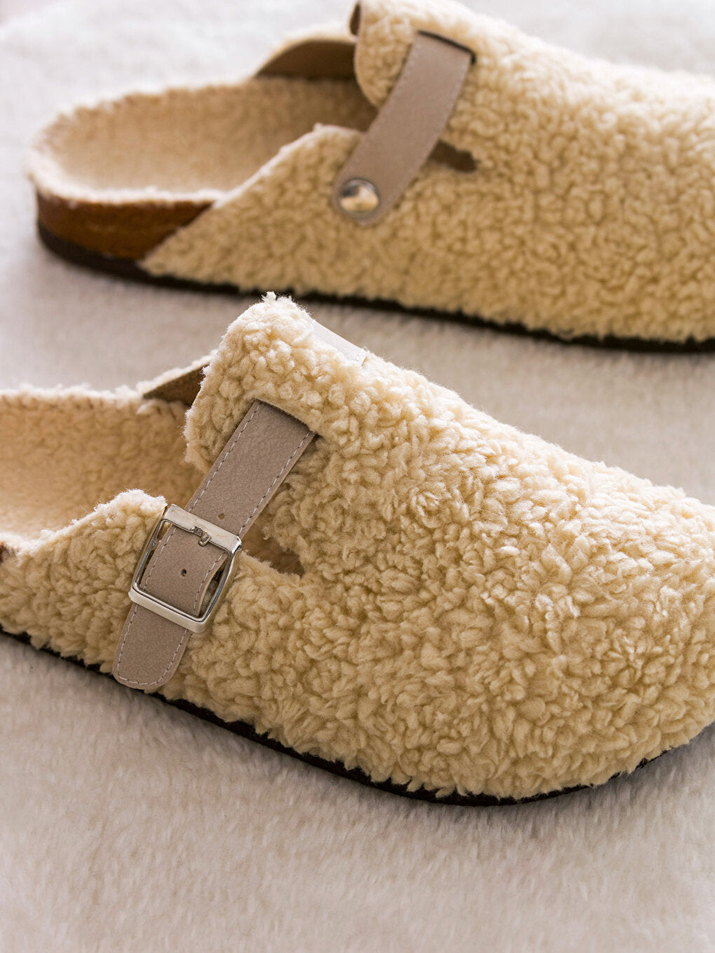 Plush Women Home Slippers