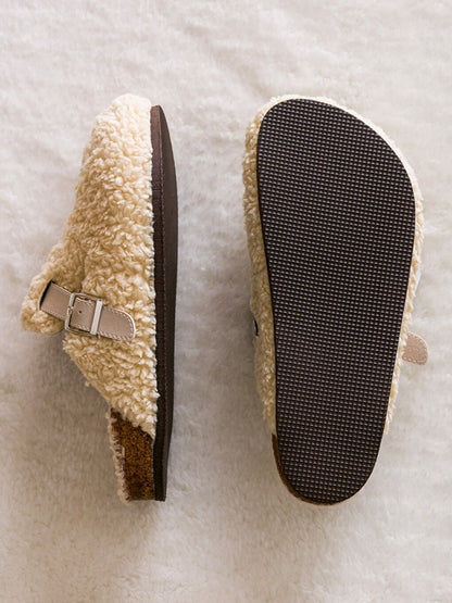 Plush Women Home Slippers