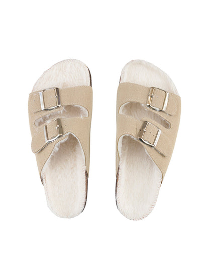 Double Band Women Home Slippers