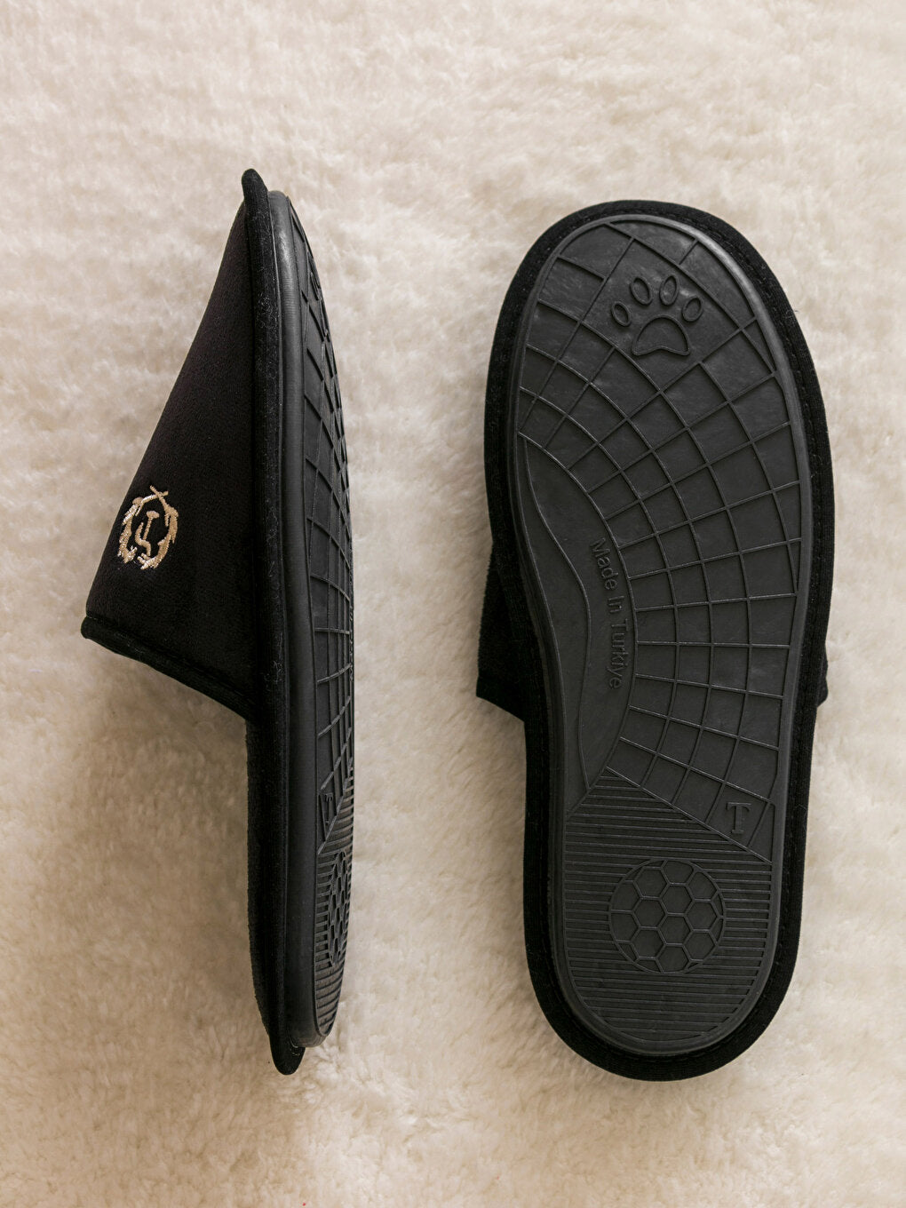 Embroidered Men's House Slippers