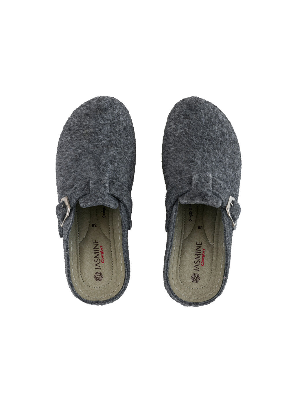 Flat Plush Women's House Slippers