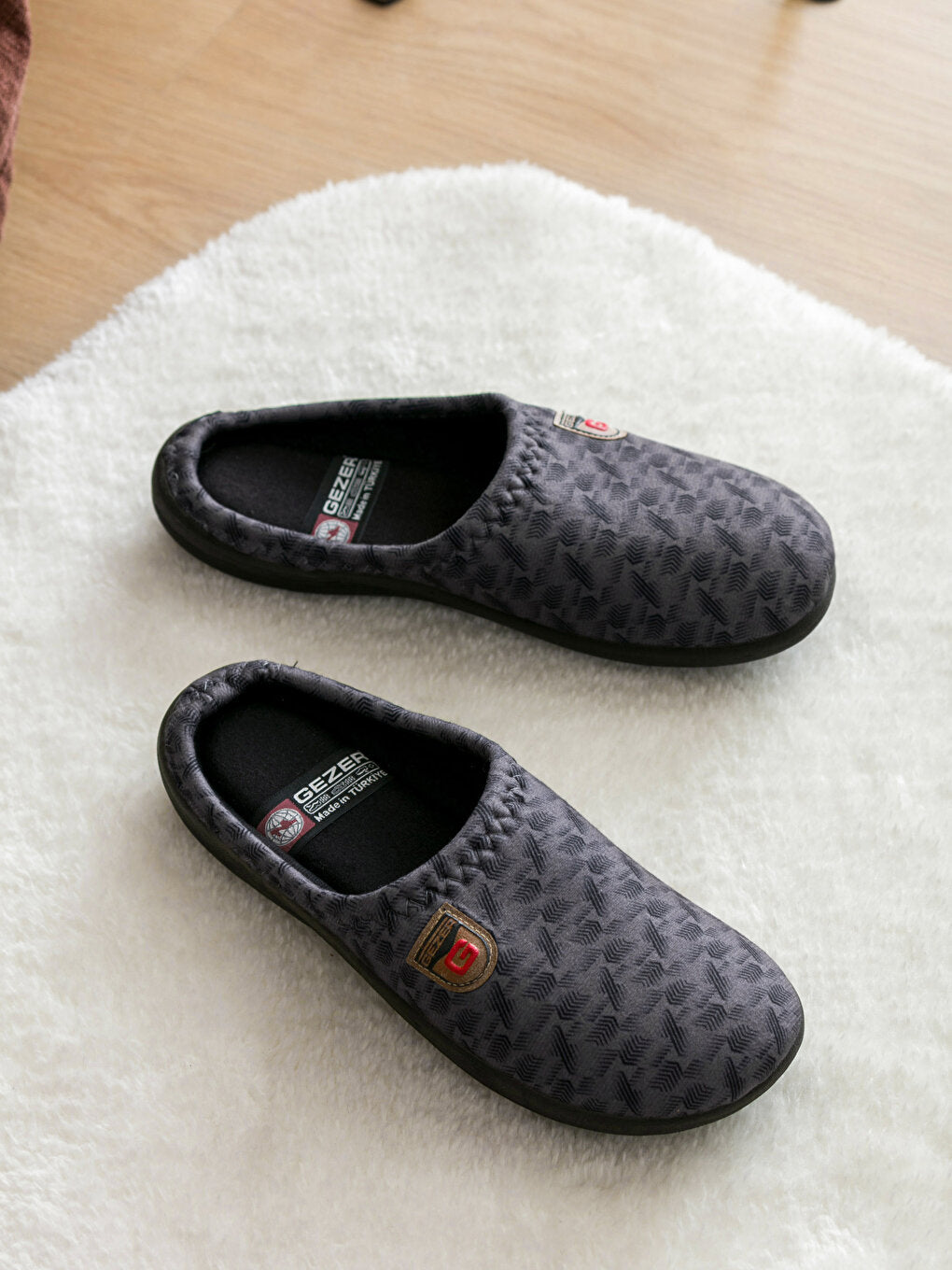 Patterned Men's House Slippers