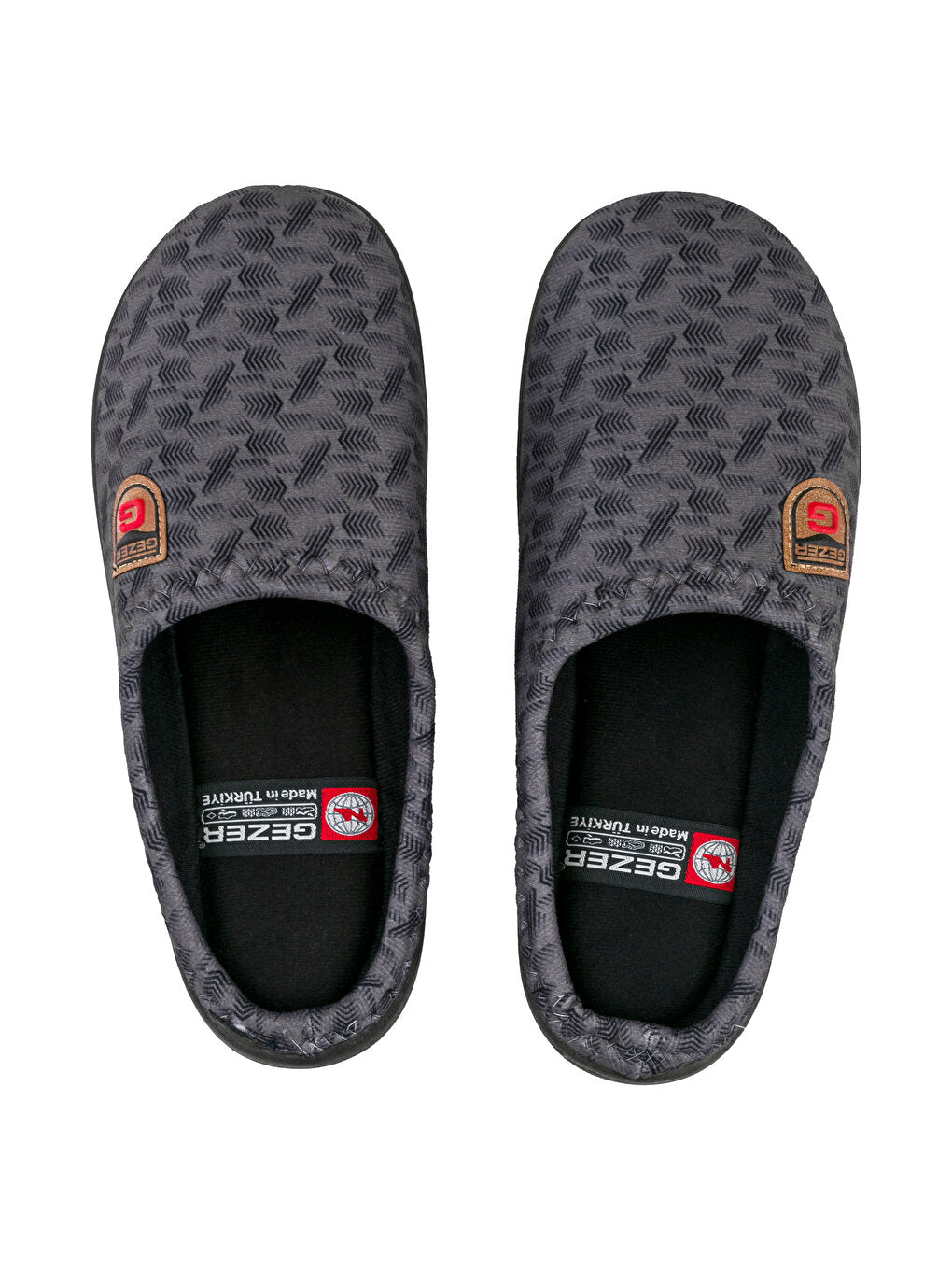 Patterned Men's House Slippers