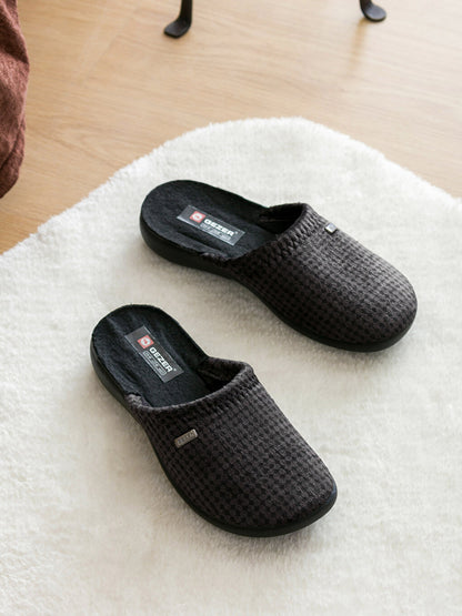 Patterned Men's House Slippers