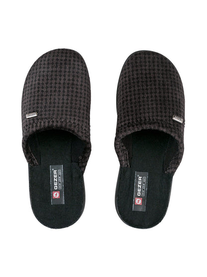 Patterned Men's House Slippers