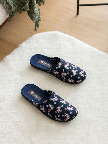 Floral Printed Women's House Slippers