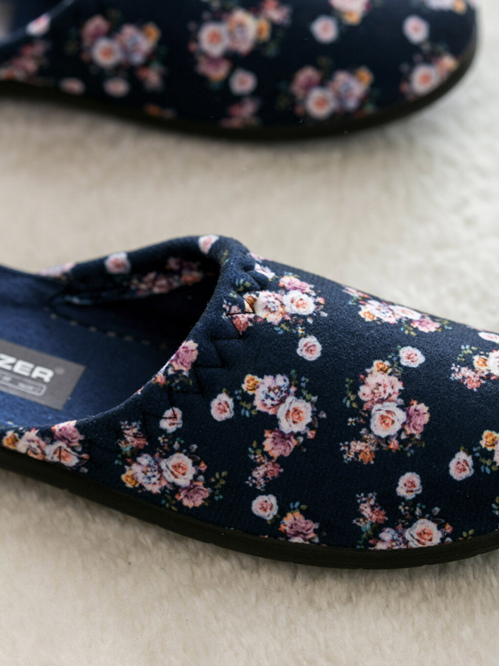 Floral Printed Women's House Slippers