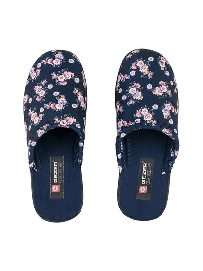 Floral Printed Women's House Slippers