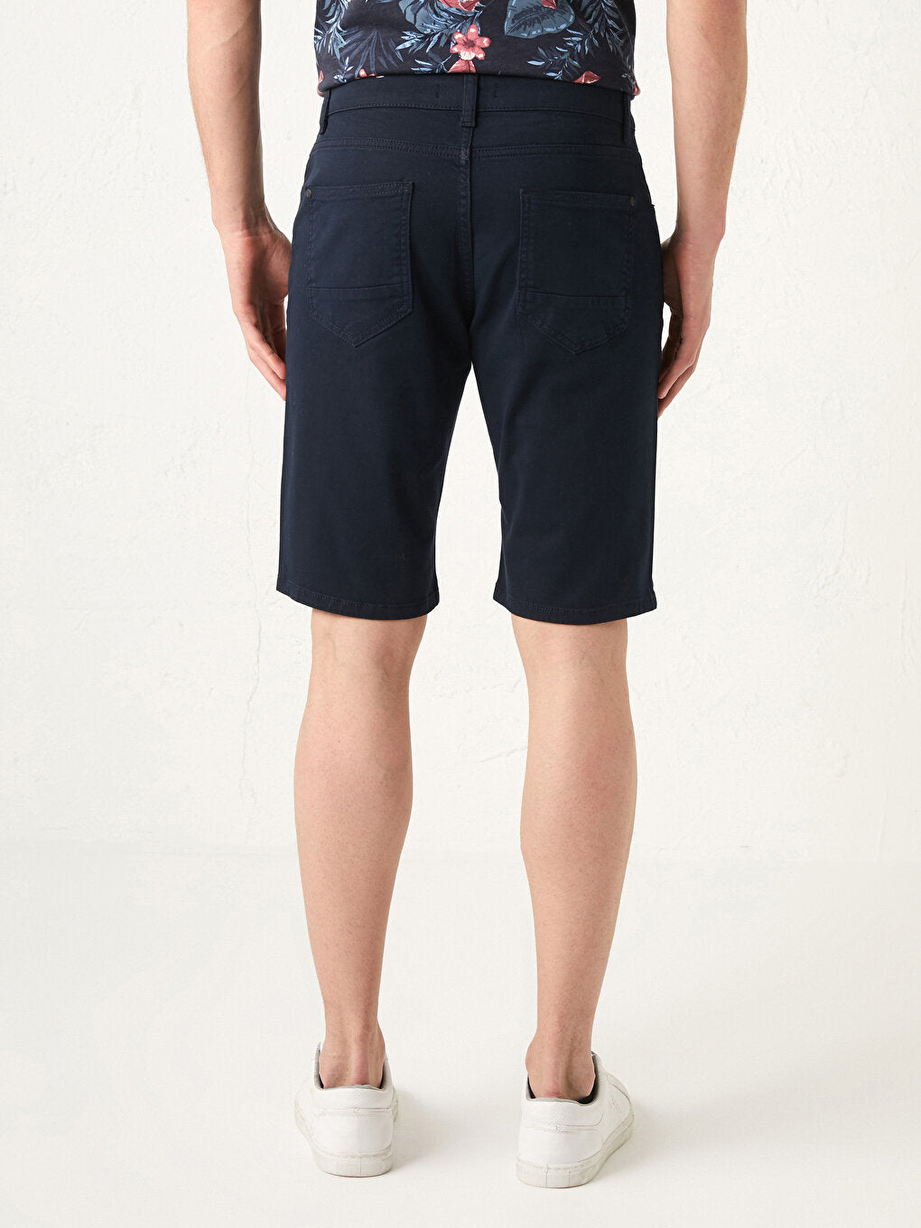 Slim Fit Bermuda Men's Shorts