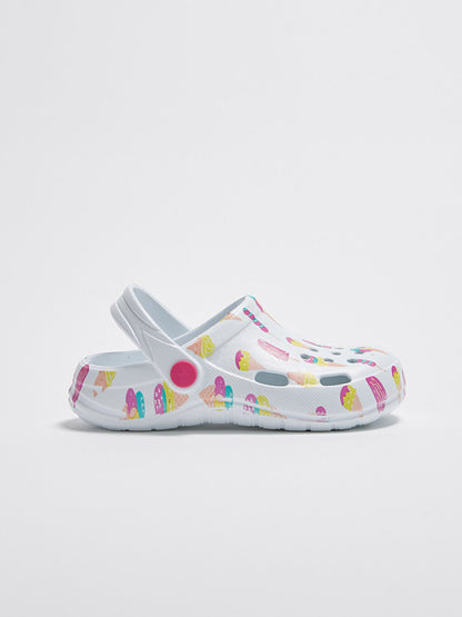 Printed Girls' Beach Sandals