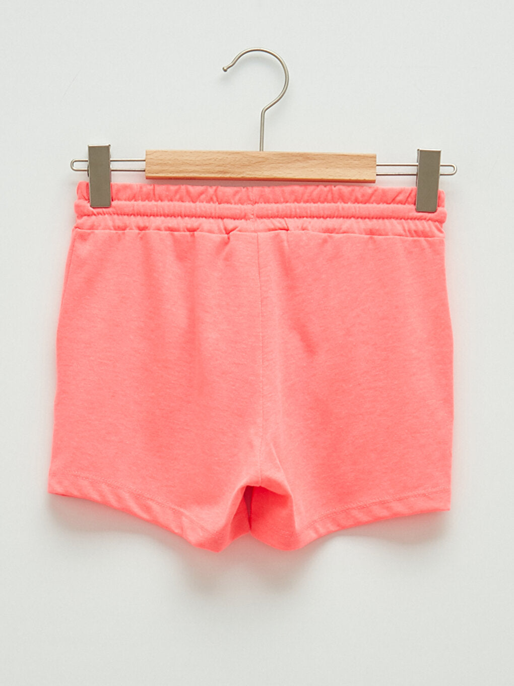 Basic Girls' Shorts with Elastic Waist