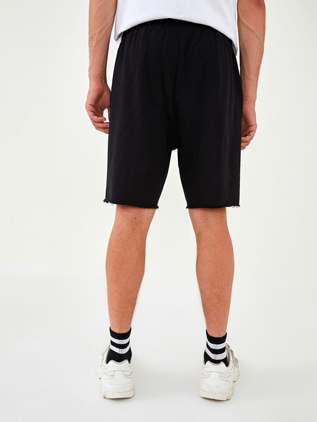 Standard Pattern Knitted Men's Shorts