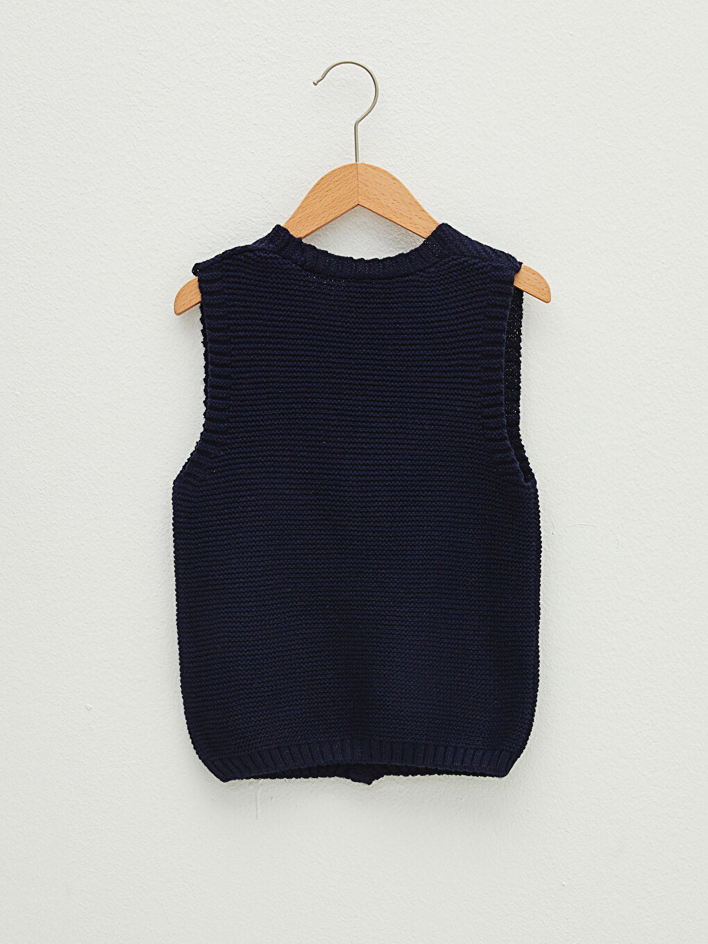 V-Neck Baby Boy Knitwear Vest