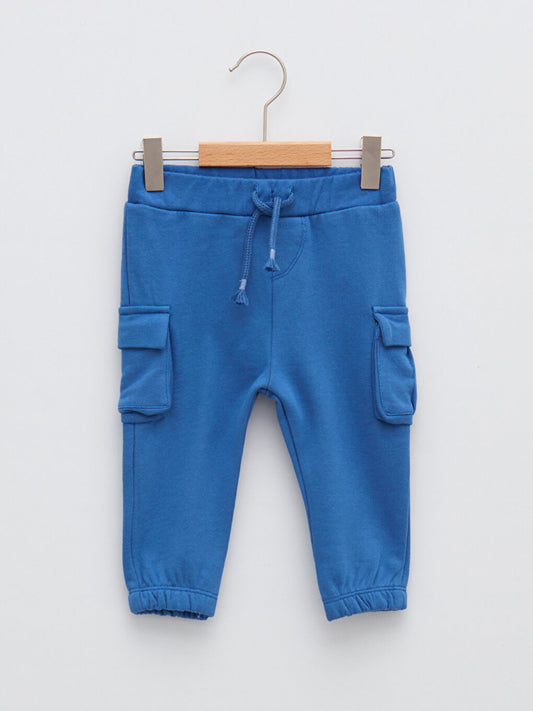 Basic Baby Boy Jogger Tracksuit Bottom with Elastic Waist