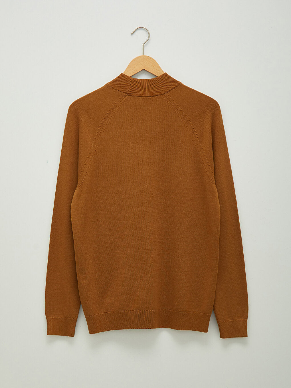 Half Turtleneck Long Sleeve Men's Knitwear Sweater