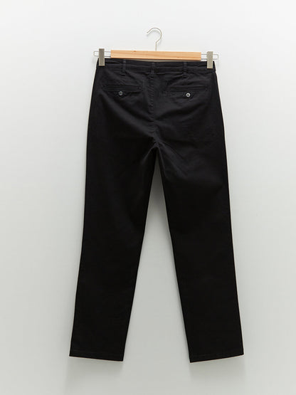 Normal Fit Gabardine Men's Chino Trousers