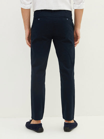 Normal Fit Gabardine Men's Chino Trousers