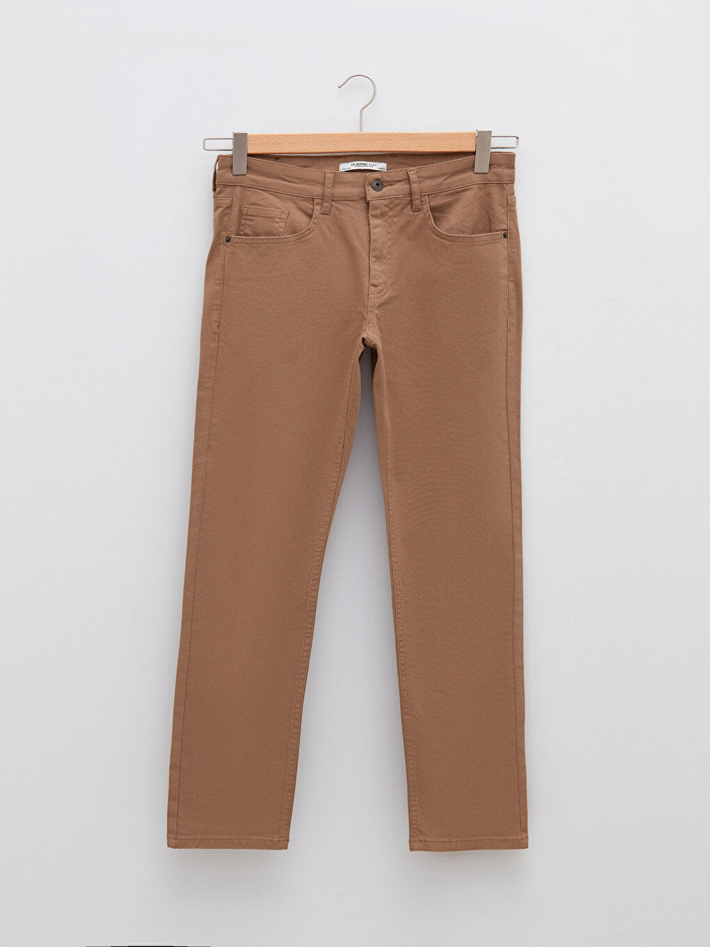 Slim Fit Gabardine Men's Chino Trousers