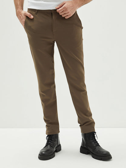 Slim Fit Men's Chino Trousers