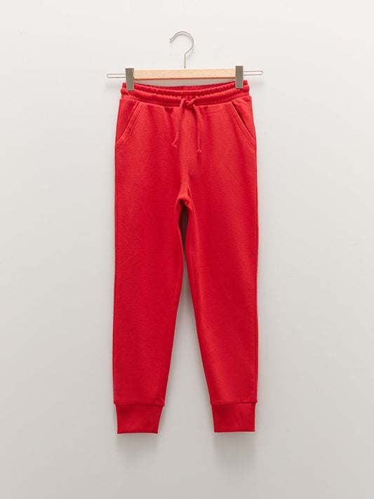 Boys' Jogger Sweatpants with Elastic Waist