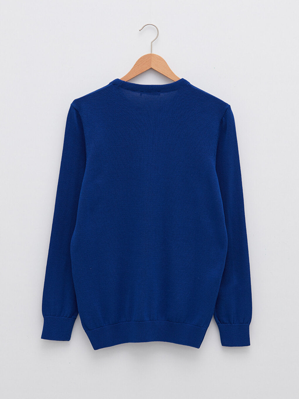 Crew Neck Long Sleeve Thin Men's Knitwear Sweater