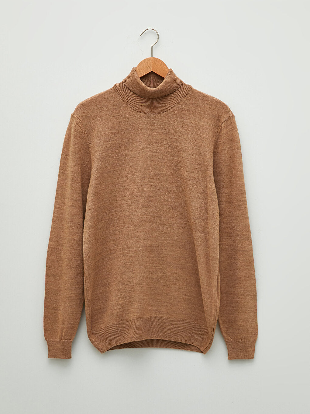 Turtleneck Long Sleeve Thin Men's Knitwear Sweater