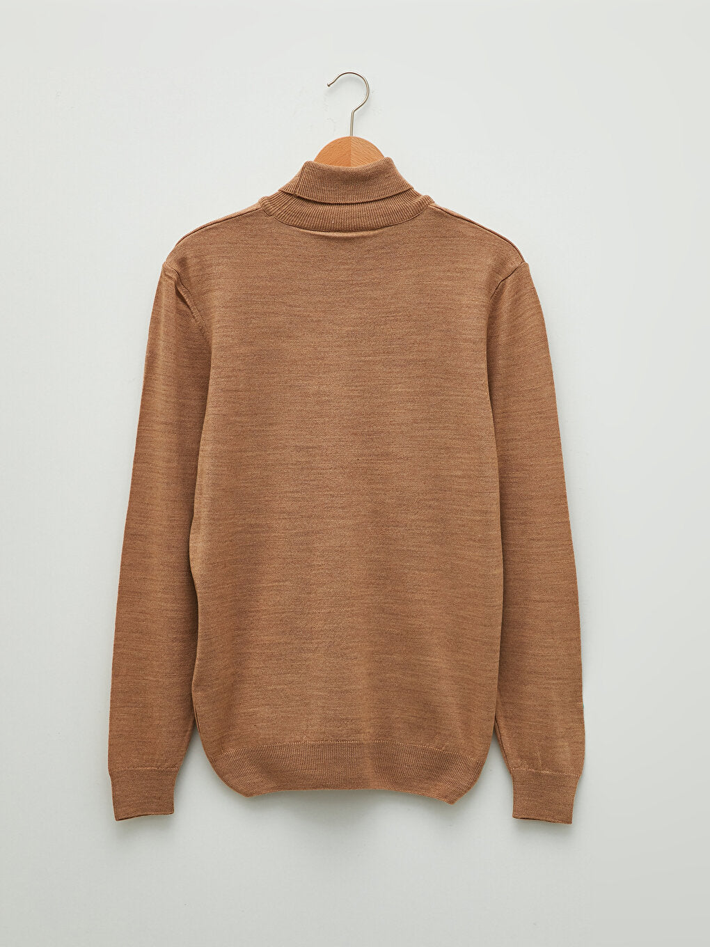 Turtleneck Long Sleeve Thin Men's Knitwear Sweater