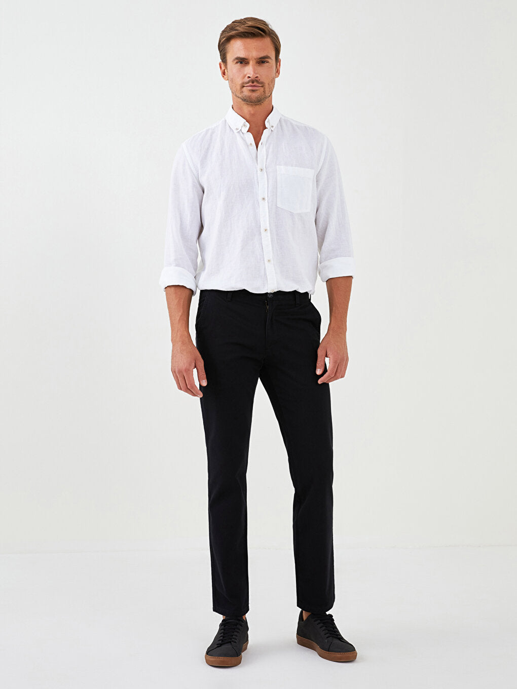 Wide Fit Men's Chino Trousers