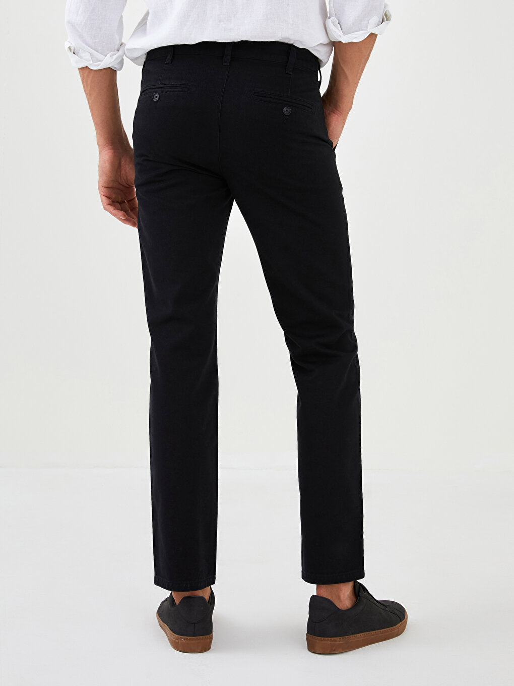 Wide Fit Men's Chino Trousers