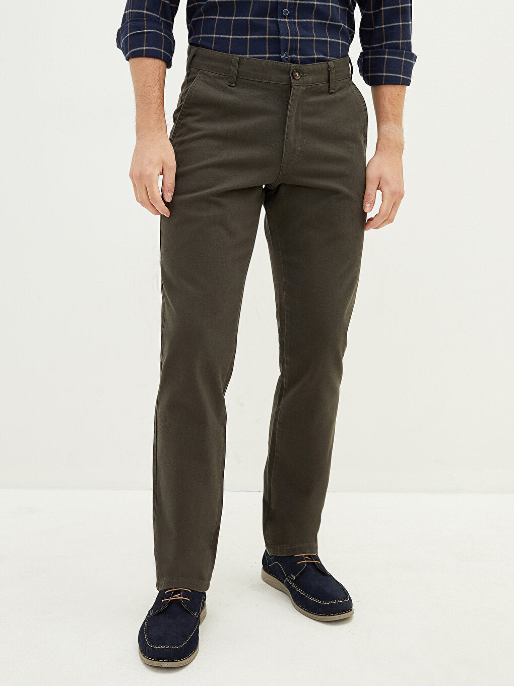 Wide Fit Men's Chino Trousers