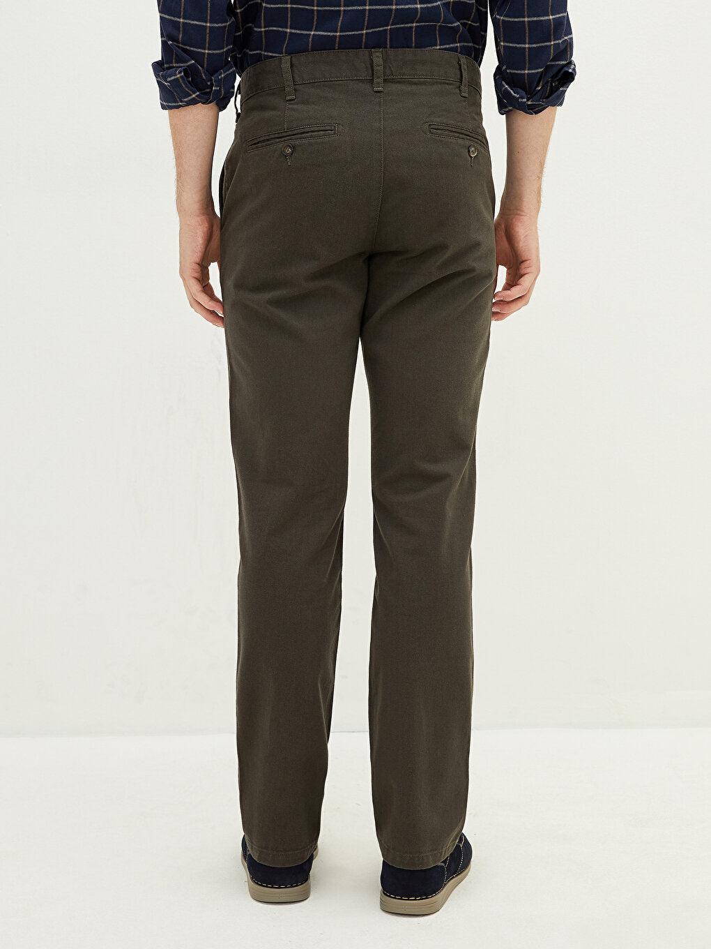 Wide Fit Men's Chino Trousers