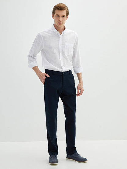 Wide Fit Men's Chino Trousers