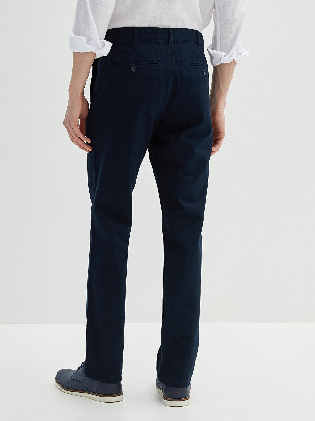 Wide Fit Men's Chino Trousers