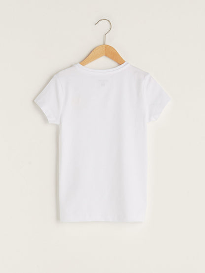 Crew Neck Basic Short Sleeve Boys Undershirt