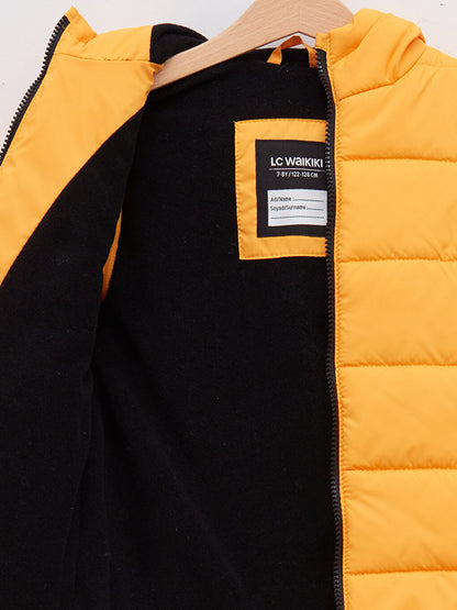 Hooded Boy's Thick Puffer Coat