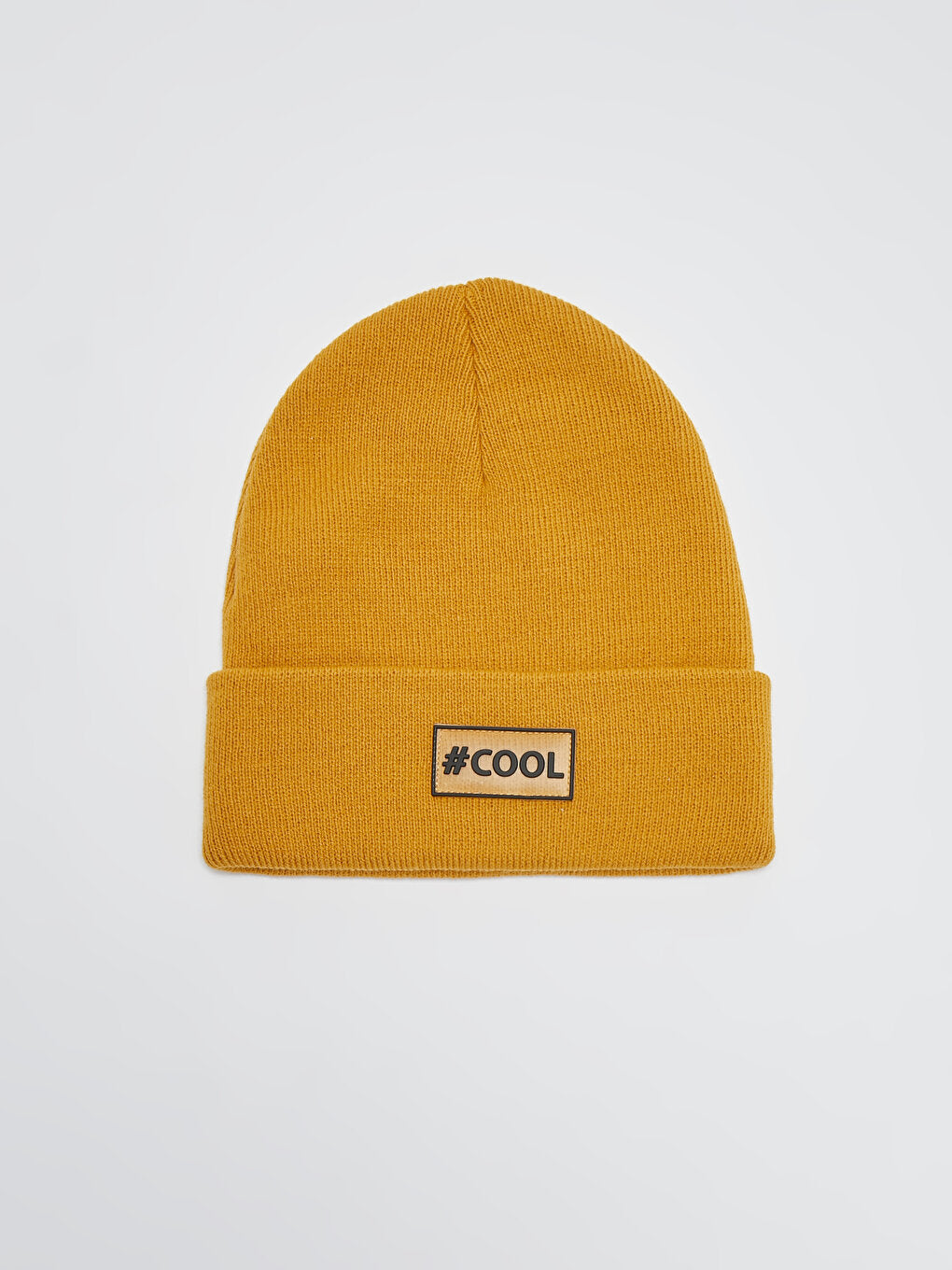 Label Printed Boy's Knitwear Beanie