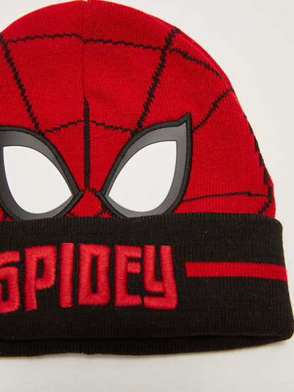 Boy's Spiderman Licensed Knitwear Beanie