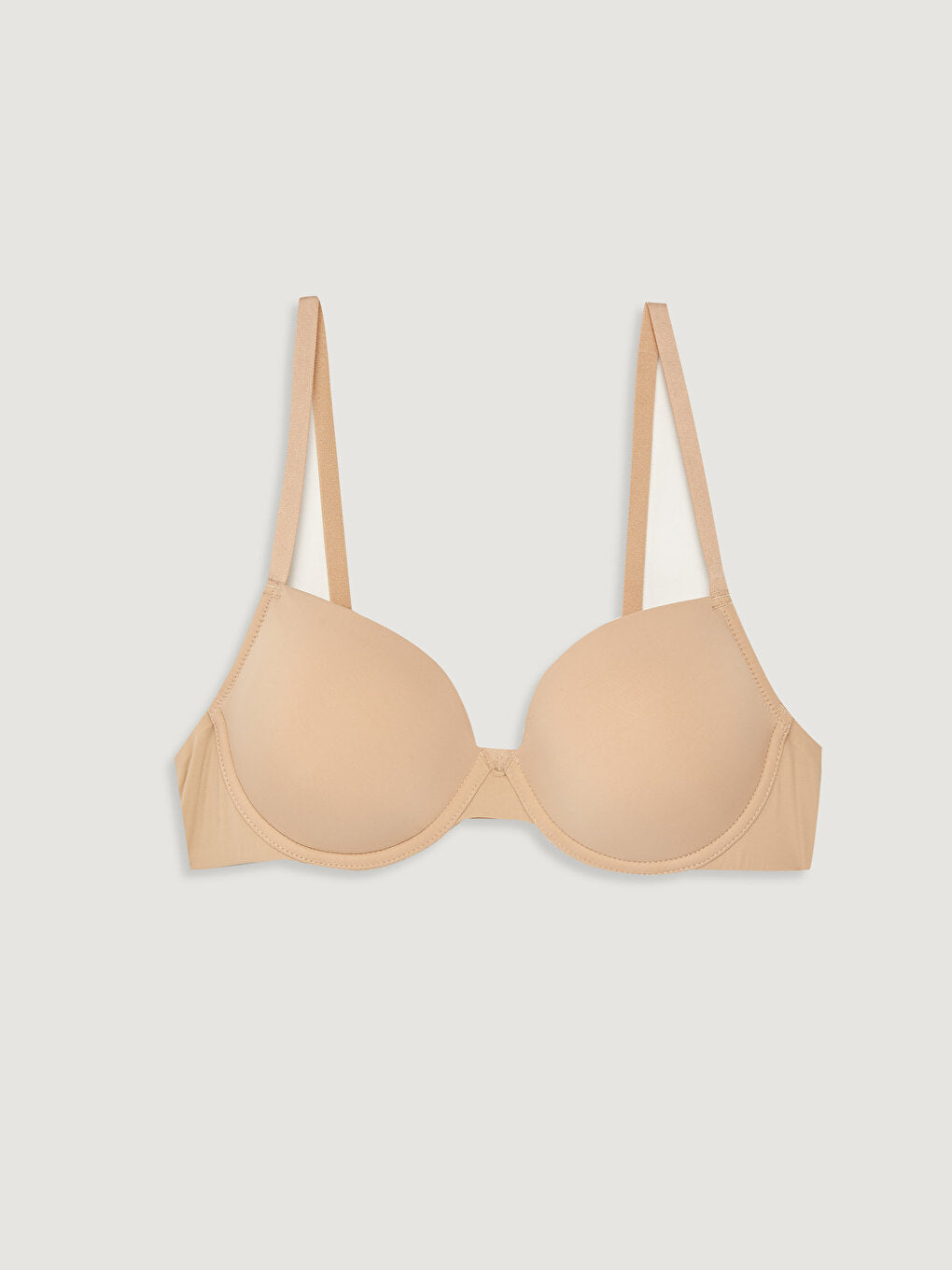 Underwire Unpadded Plain T-Shirt Bra