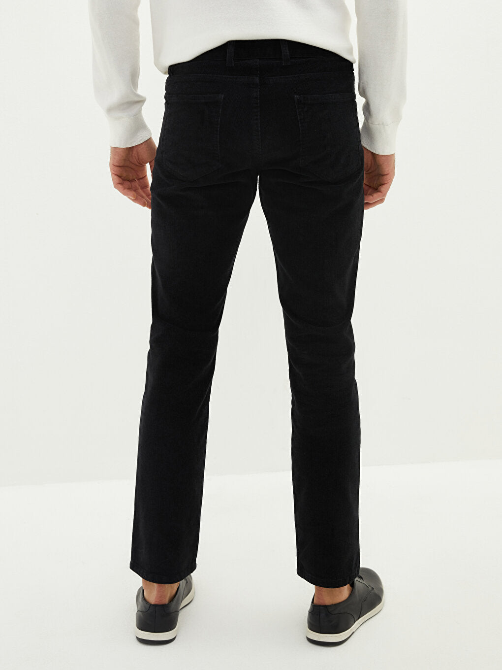 Standard Fit Velvet Men's Chino Trousers