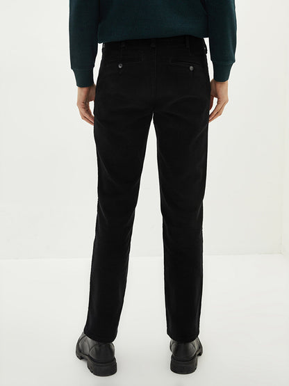 Wide Fit Velvet Men's Chino Trousers