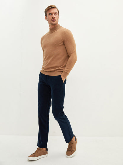 Wide Fit Velvet Men's Chino Trousers