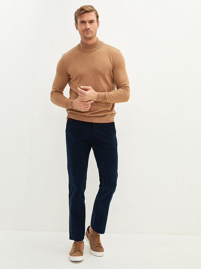 Wide Fit Velvet Men's Chino Trousers