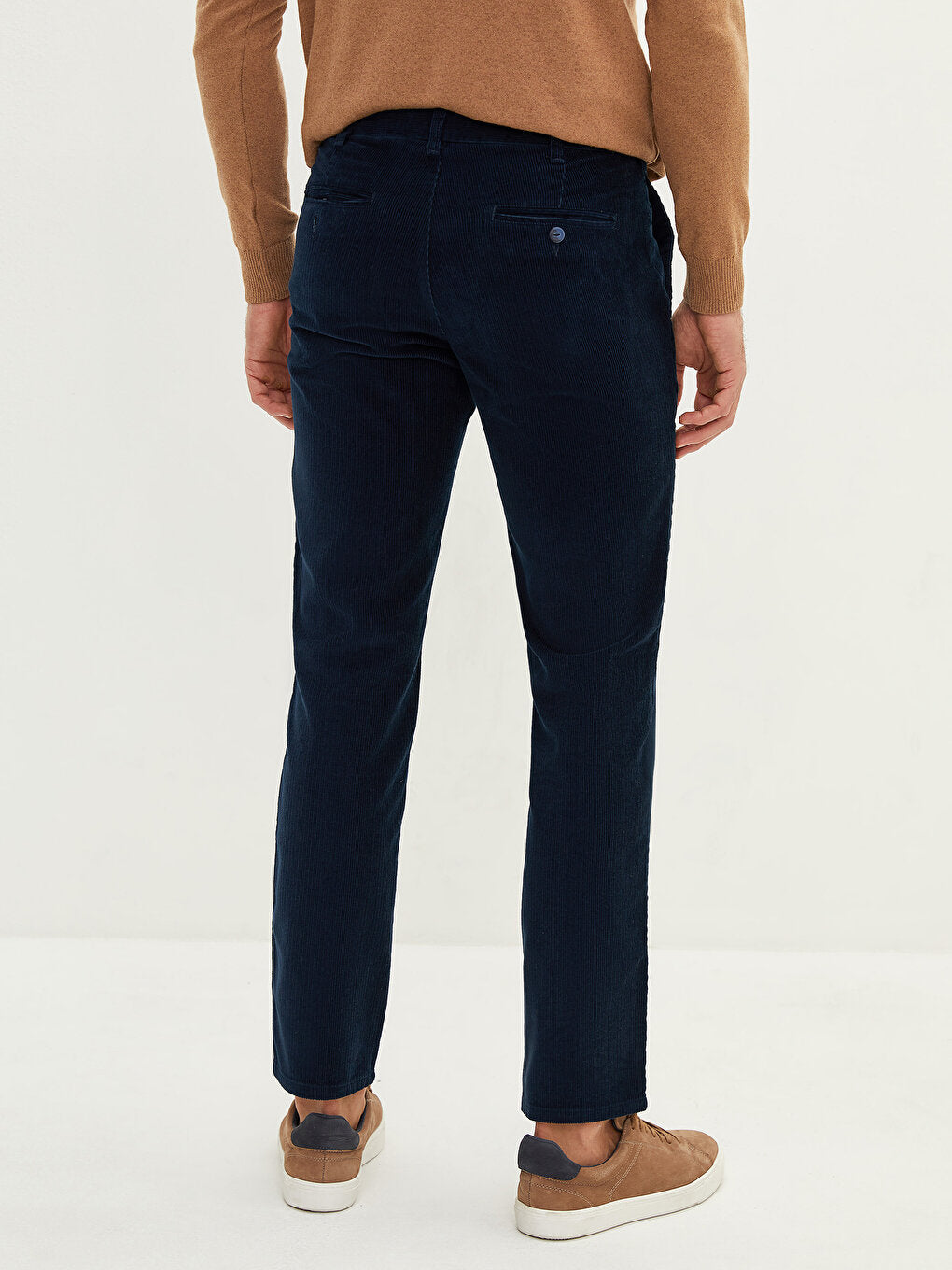 Wide Fit Velvet Men's Chino Trousers