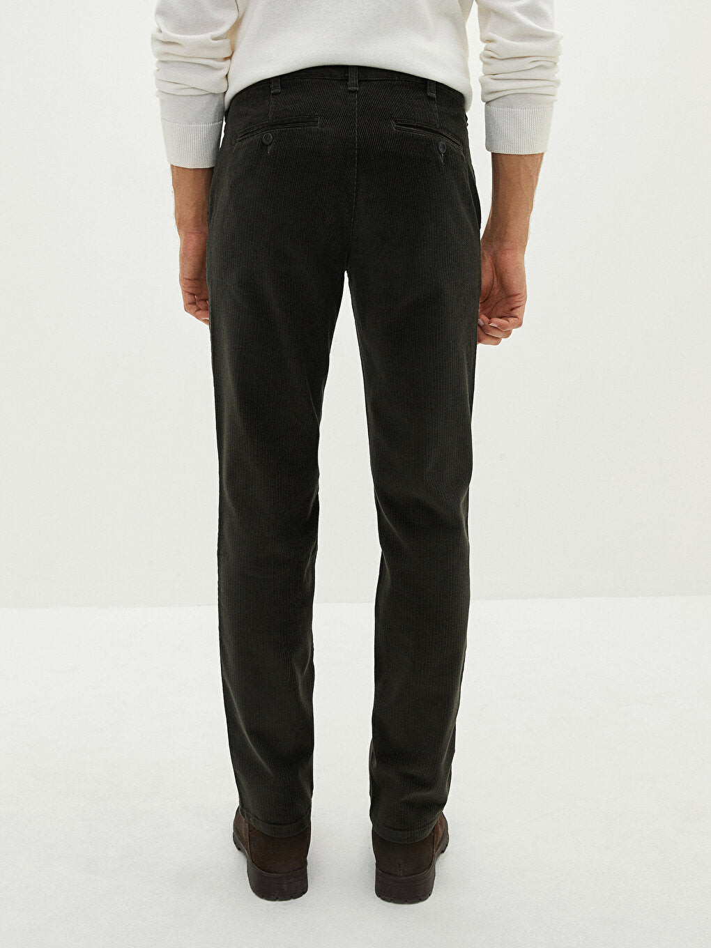 Wide Fit Velvet Men's Chino Trousers