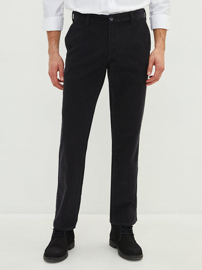 Wide Fit Velvet Men's Chino Trousers