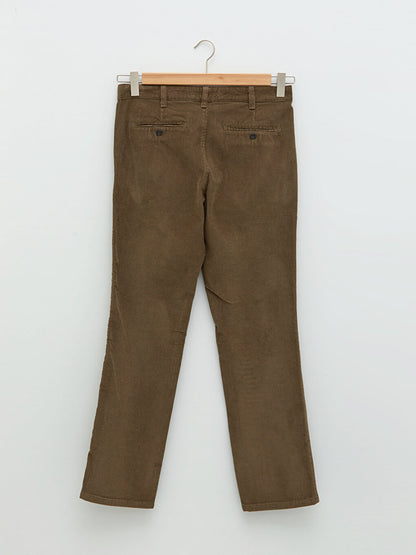 Wide Fit Velvet Men's Chino Trousers