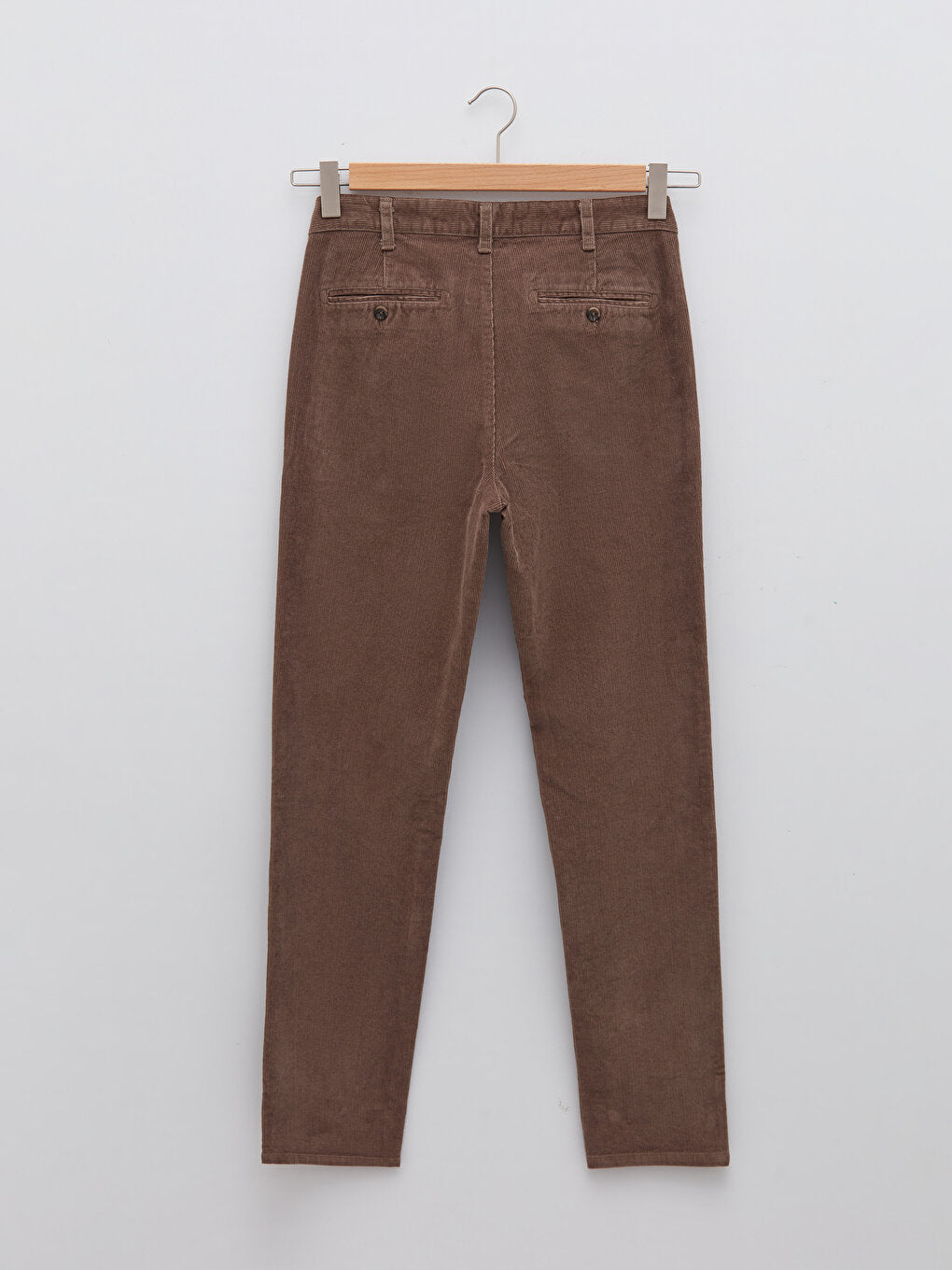 Standard Fit Velvet Men's Chino Trousers