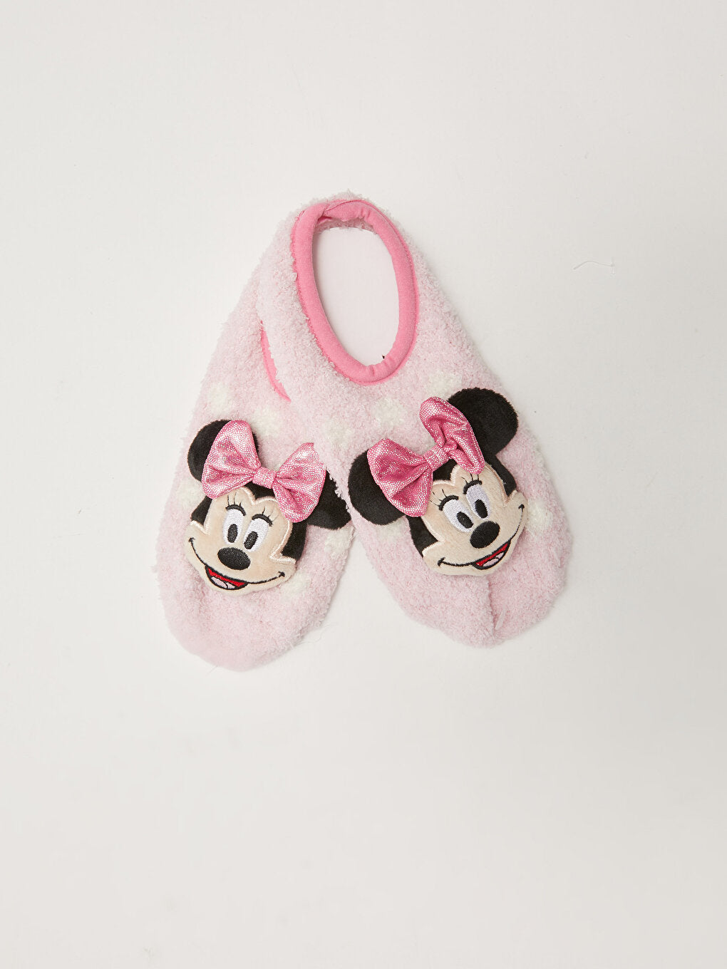 Minnie Mouse Patterned Girl's Home Socks