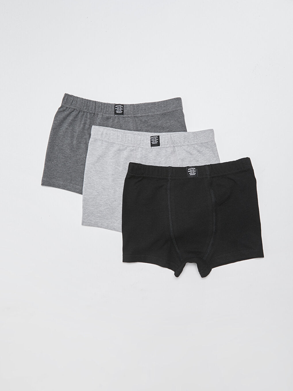 Basic Cotton Boys' Boxer 3-pack